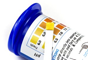 Fish Tank measuring pH 